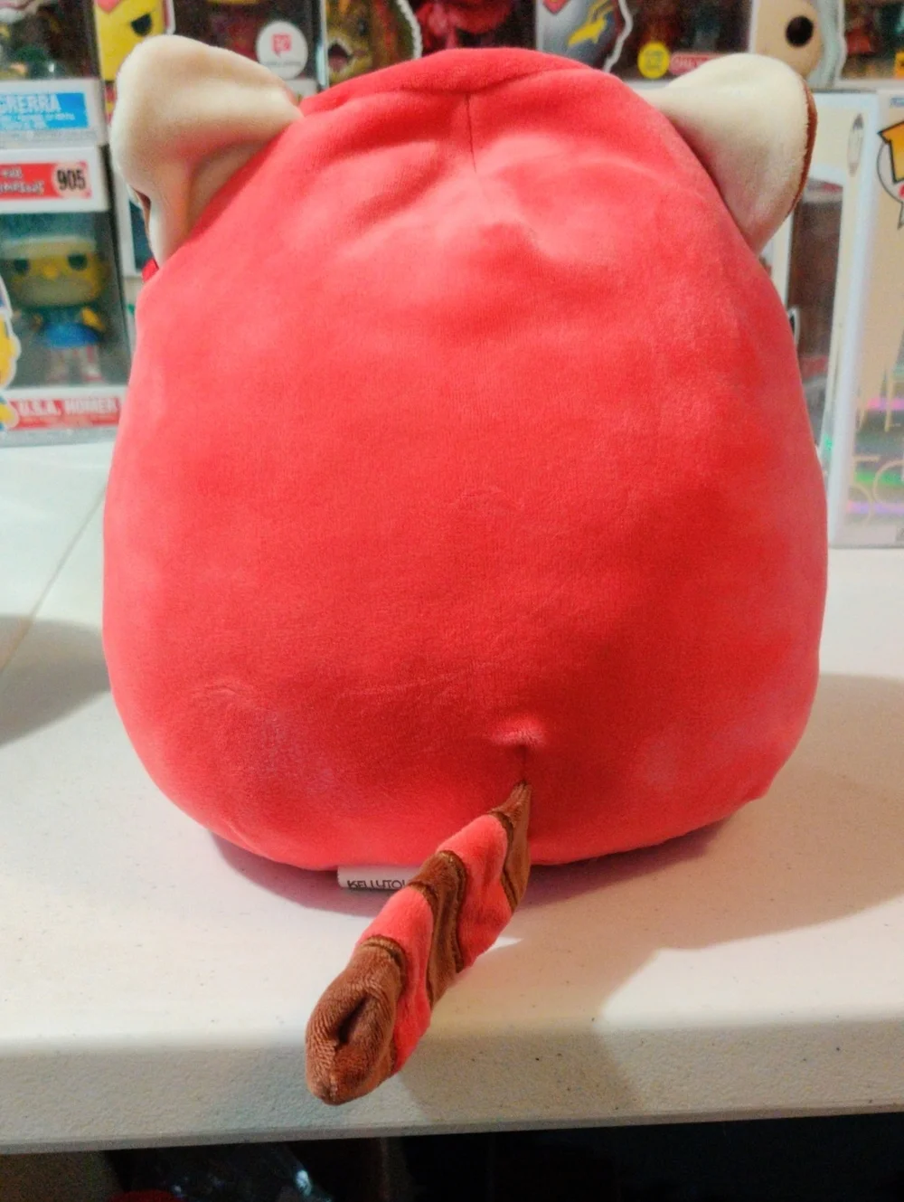Kids Plush Red Bear Backpack Accessory